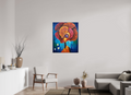 80 x 95,2 cm, Fine Art Print On Alu-Dibond Framed With Artbox Black Journey Of Imperfection II - Fine Art Print On Alu-Dibond