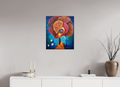 50 x 59,5 cm, Fine Art Print On Alu-Dibond Framed With Artbox Black Journey Of Imperfection II - Fine Art Print On Alu-Dibond