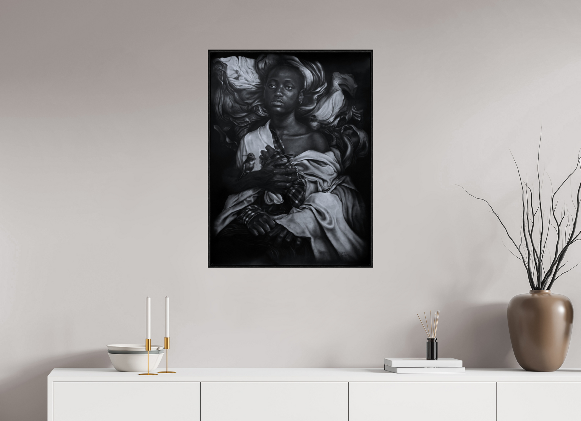 60 x 80 cm, Fine Art Print On Alu-Dibond Dawn Of Wishes I - Fine Art Print On Alu-Dibond