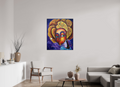 90 x 106,7 cm, Fine Art Print On Alu-Dibond Framed With Artbox Black Journey Of Imperfection III - Fine Art Print On Alu-Dibond
