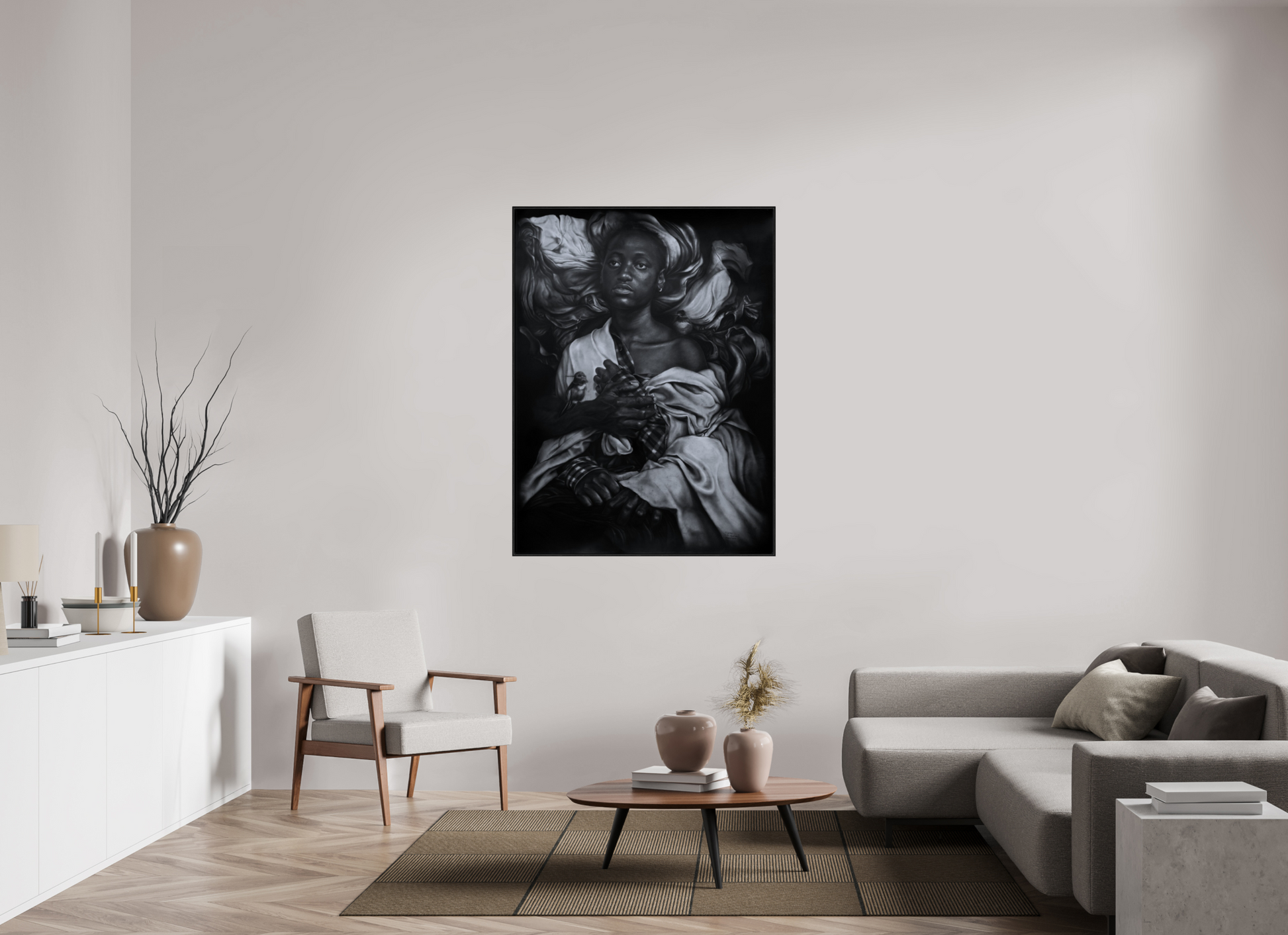 105 x 140 cm, Fine Art Print On Alu-Dibond Dawn Of Wishes I - Fine Art Print On Alu-Dibond