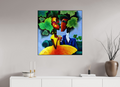80 x 80 cm, Fine Art Print On Alu-Dibond Framed With Artbox Black Harmony I - Fine Art Print On Alu-Dibond