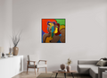90 x 91,2 cm, Fine Art Print On Alu-Dibond The World Around Us - Fine Art Print On Alu-Dibond