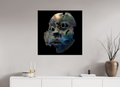 80 x 80 cm, Fine Art Print On Alu-Dibond Framed With Artbox Black Scars Of Identity - Fine Art Print On Alu-Dibond