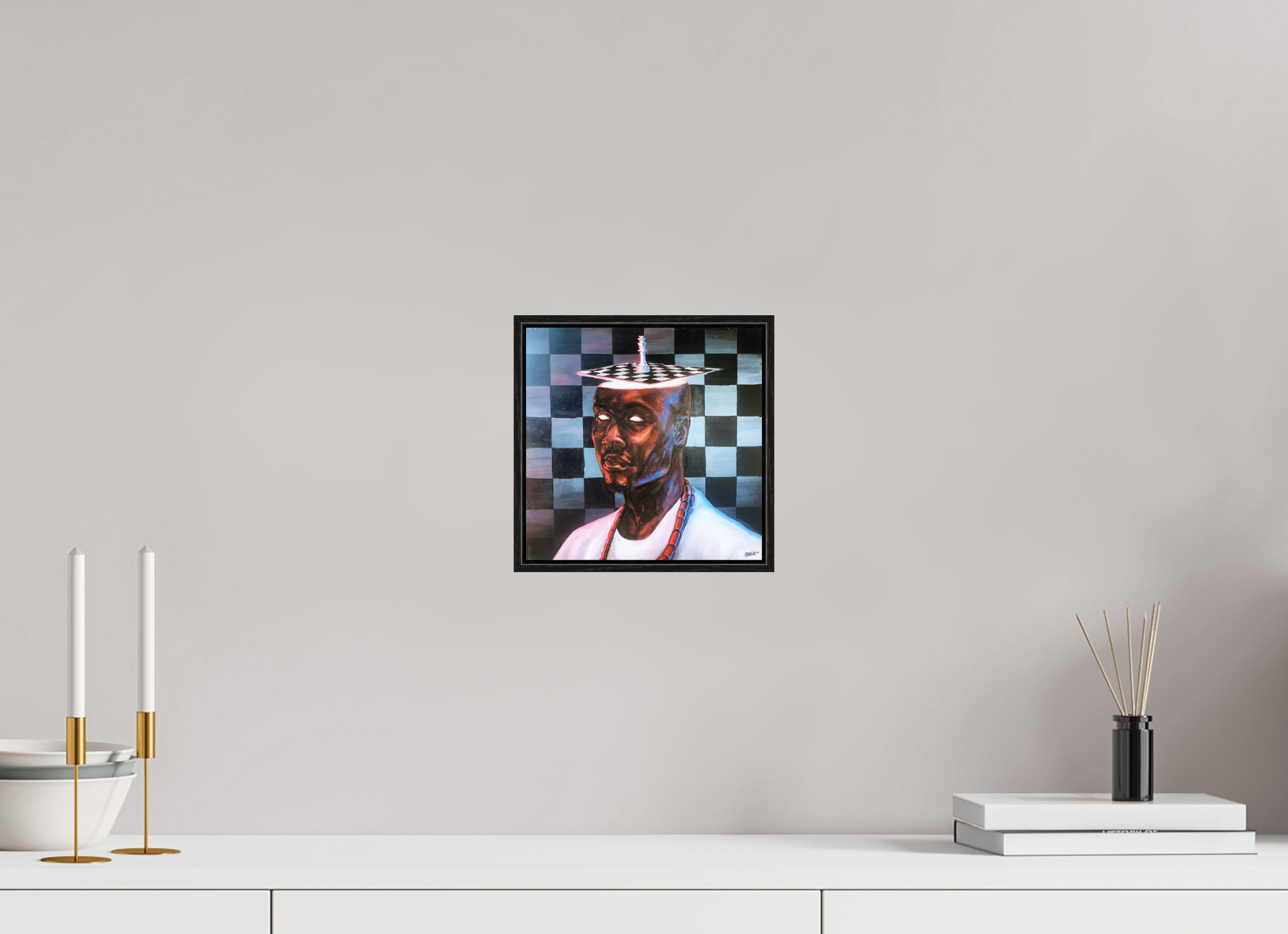 20,3 x 20 cm, Fine Art Print On Alu-Dibond Brilliance - Fine Art Print On Alu-Dibond