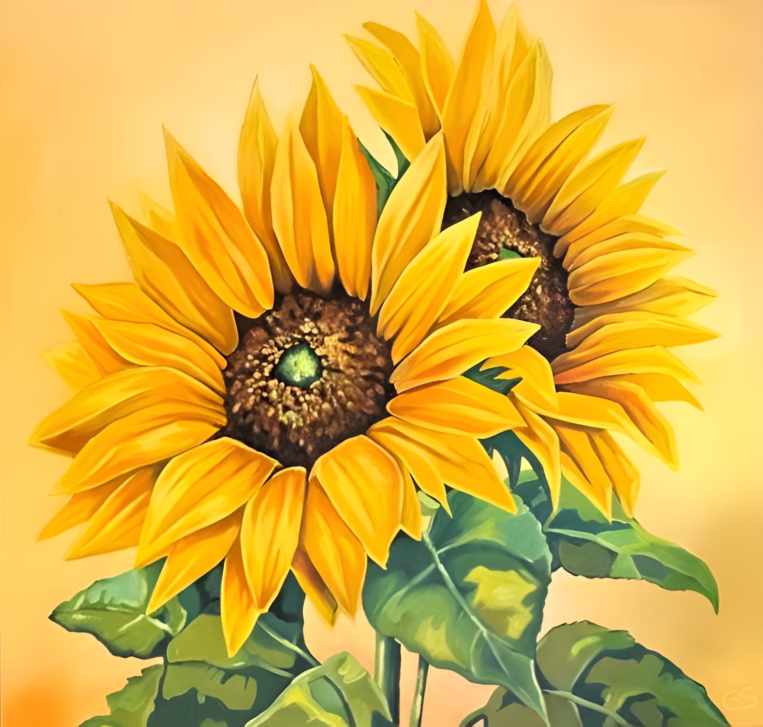 The Union Of Contraries : African Oil Painting by Gilles Samen