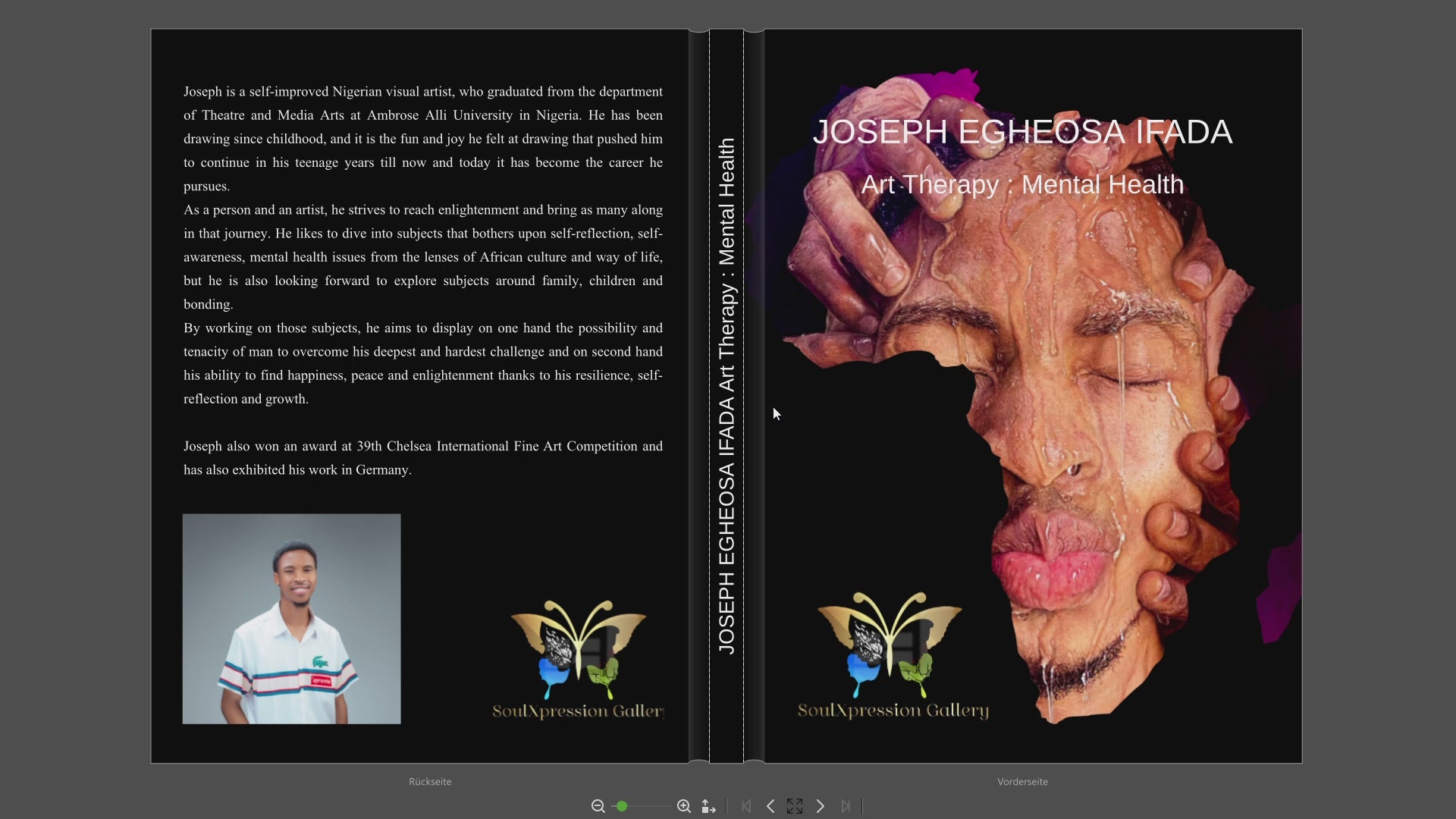 A4 Fine Art Book Print On Mental Health