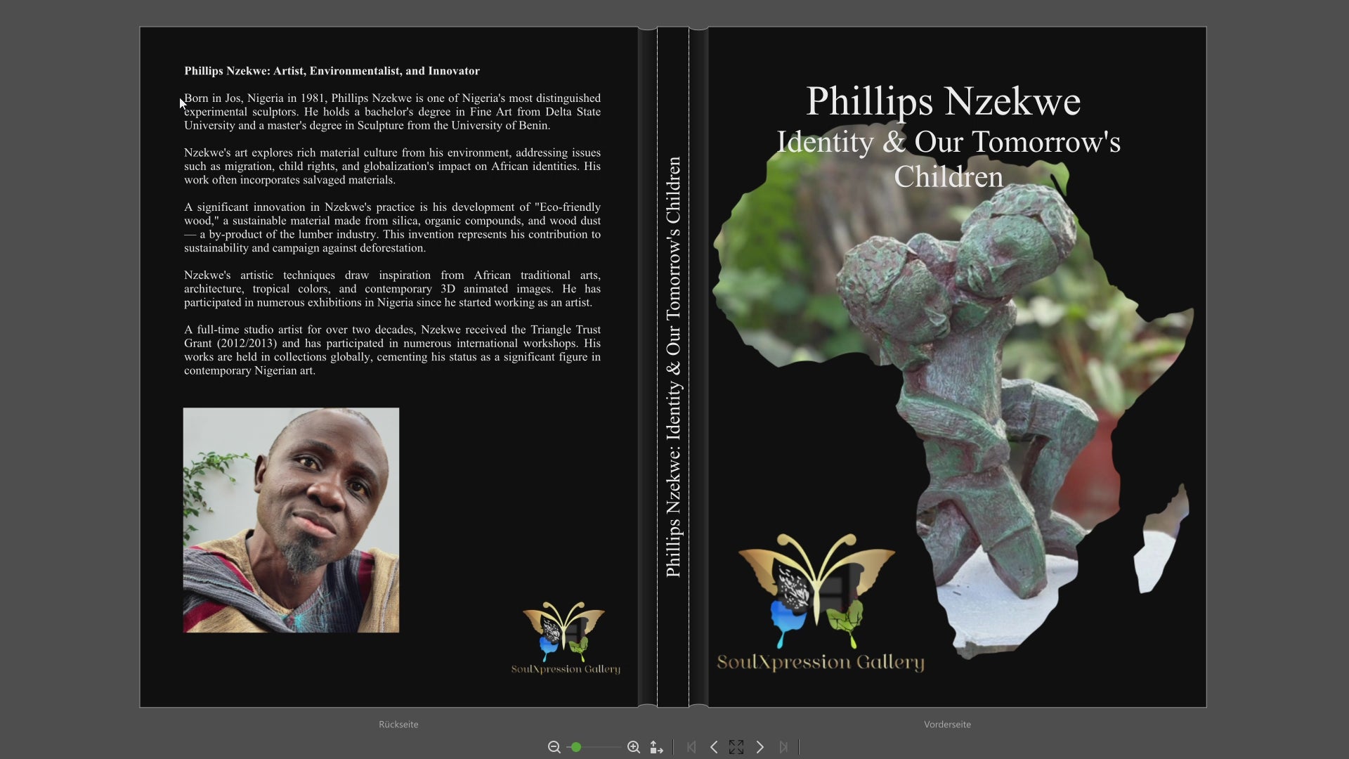 A4 Fine Art Book Print On Identity & Our Tomorrow's Children