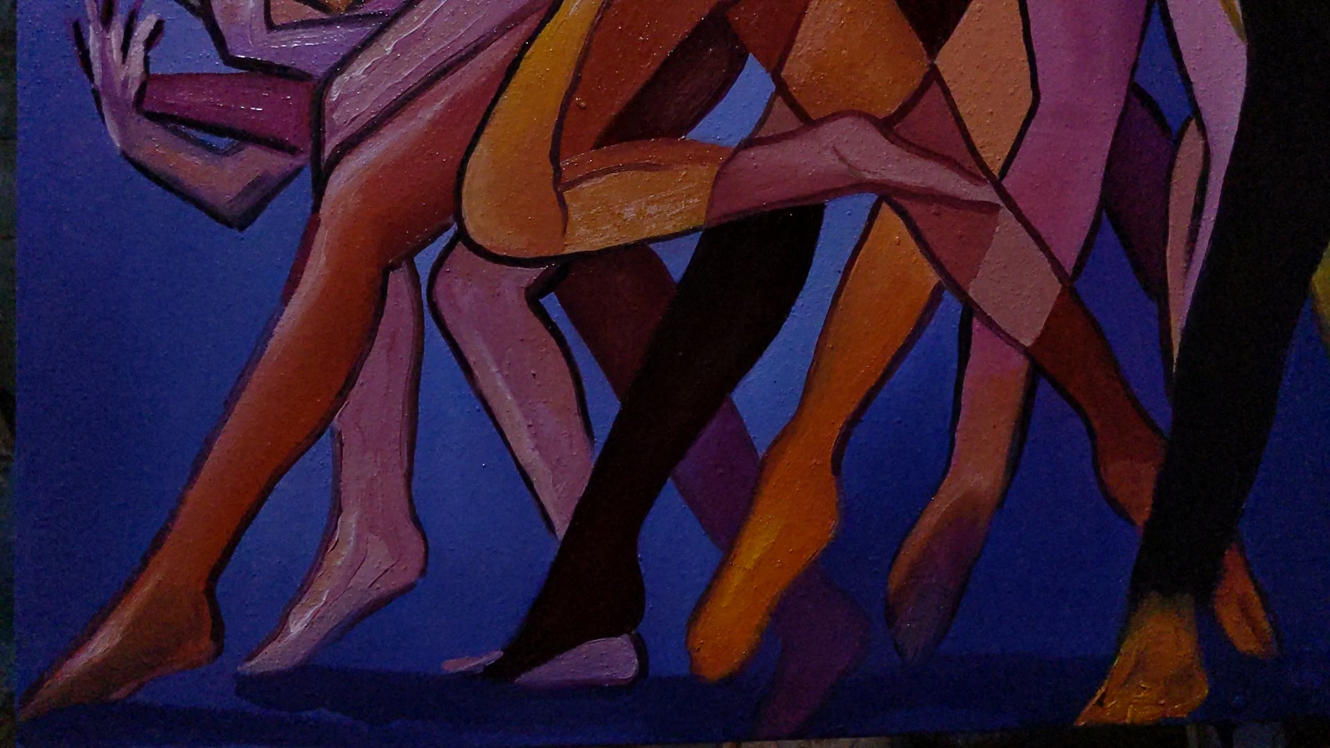 The Interwoven Universe : African Oil Painting by Gilles Samen